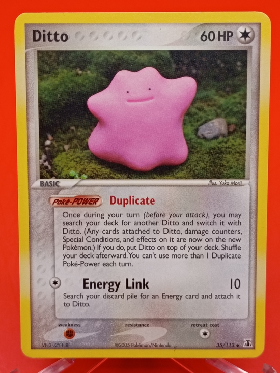 Pokemon Other - Ditto 35/113 Delta Species Non-Holo Near Mint Pokémon TCG